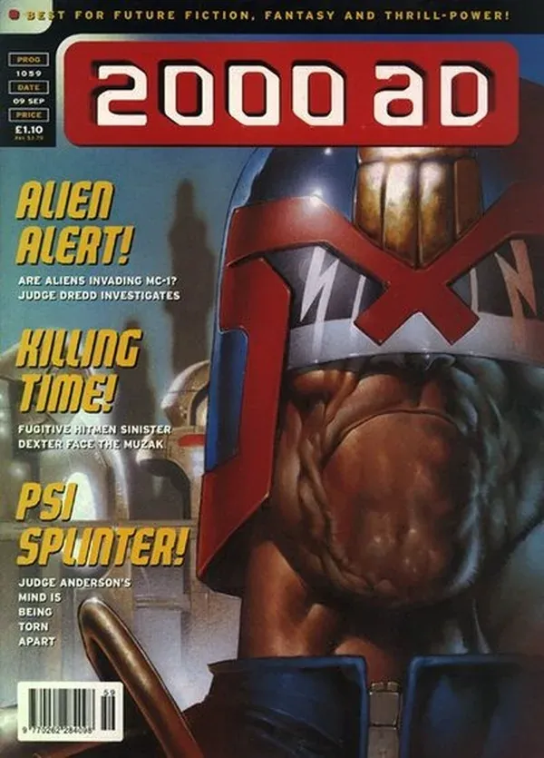 Cover of 2000 AD #1059