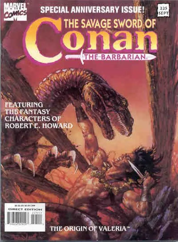 Cover of The Savage Sword of Conan #225