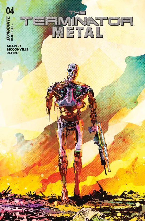 Cover of The Terminator: Metal #4