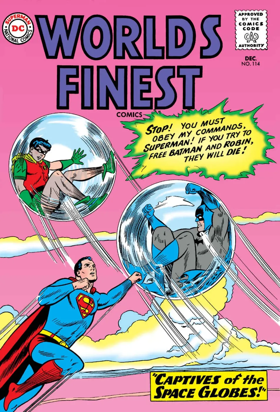 Cover of World's Finest Comics #114