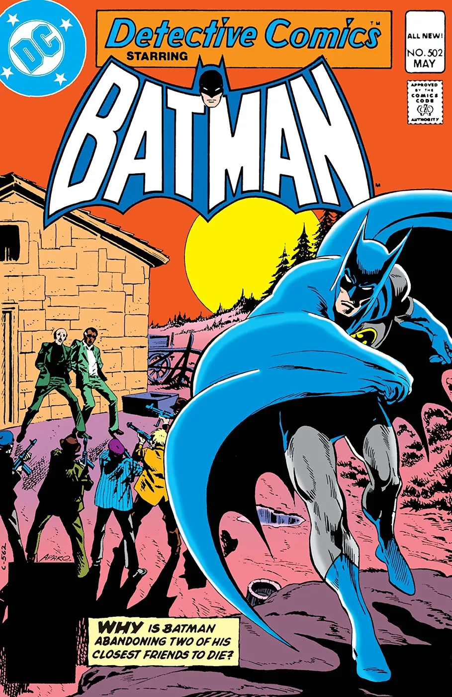 Cover of Detective Comics #502