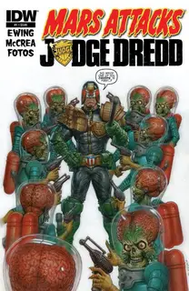 Cover of Mars Attacks Judge Dredd #1