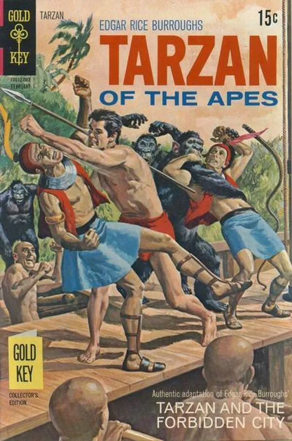 Cover of Edgar Rice Burroughs' Tarzan of the Apes #190