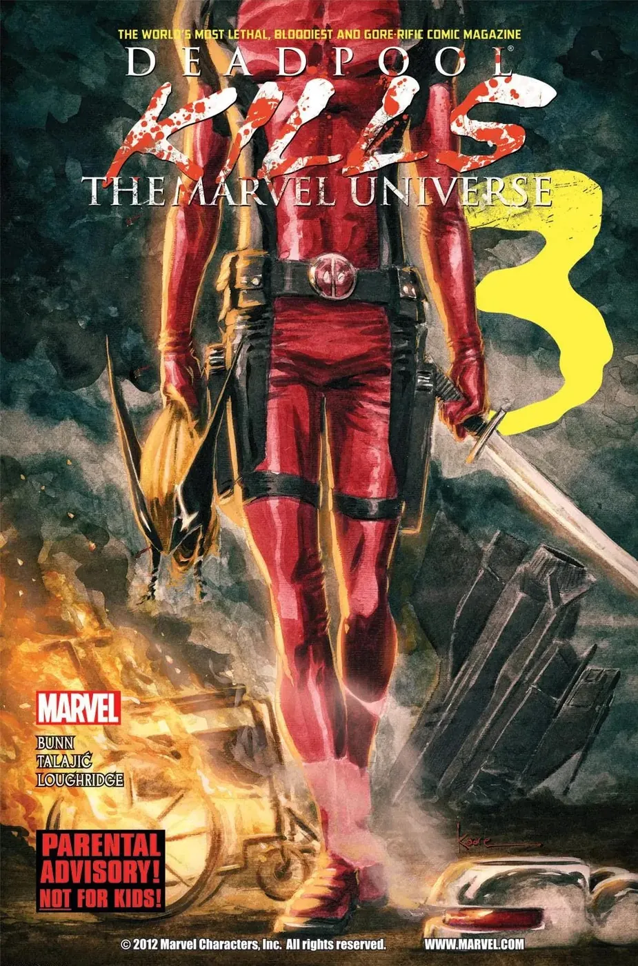 Cover of Deadpool Kills the Marvel Universe #3