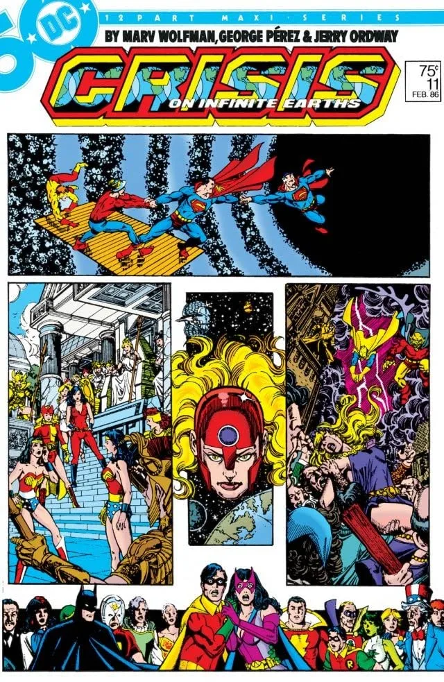 Cover of Crisis on Infinite Earths #11