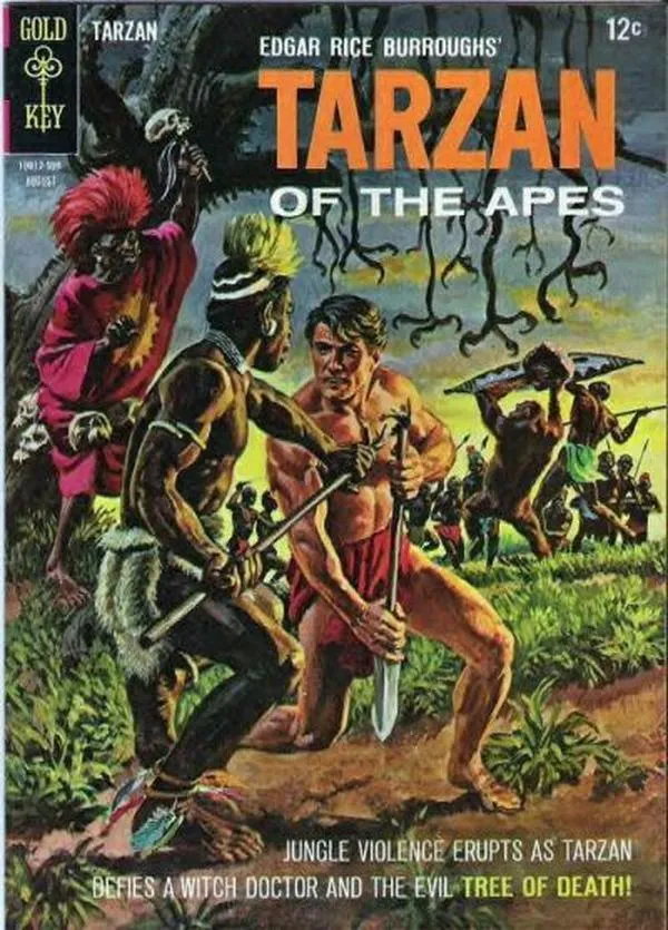 Cover of Edgar Rice Burroughs' Tarzan of the Apes #151