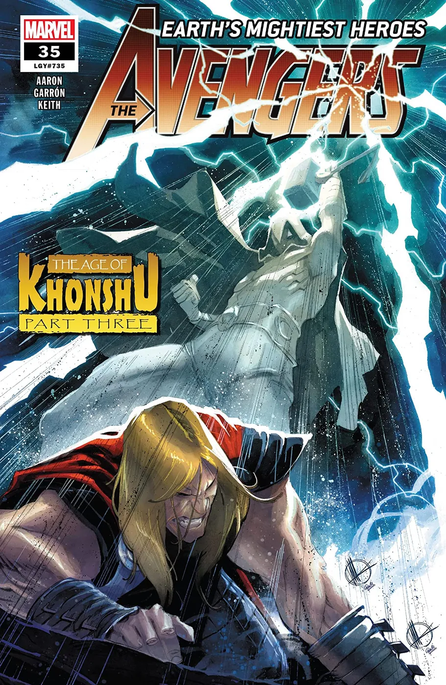 Cover of Avengers #35 (735)