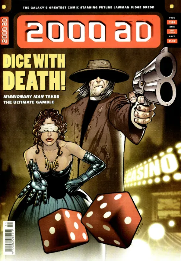 Cover of 2000 AD #1181