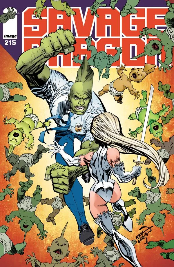 Cover of Savage Dragon #215