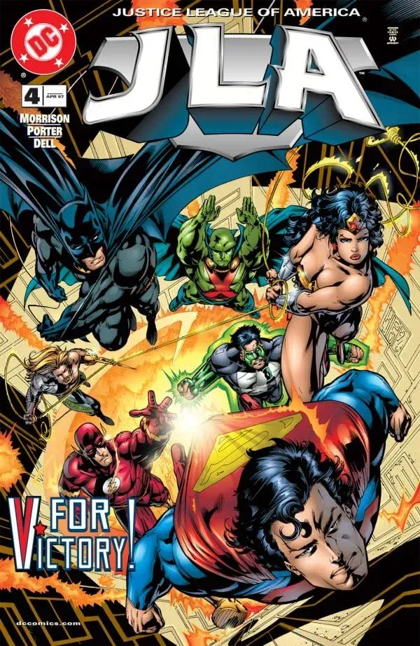 Cover of JLA #4