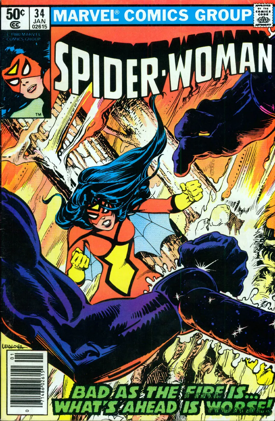 Cover of Spider-Woman #34