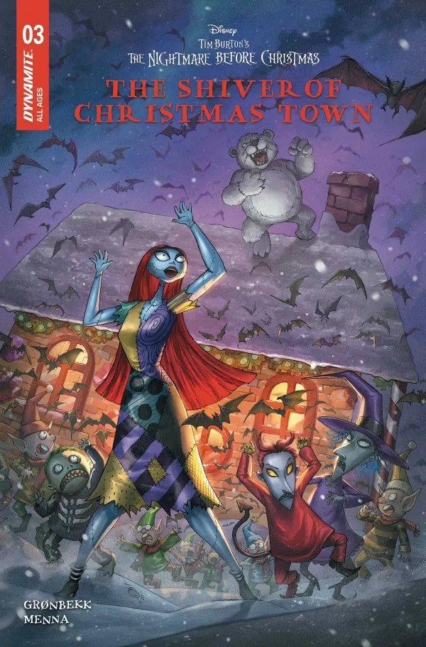 Cover of Tim Burton's the Nightmare Before Christmas: The Shiver of Christmas Town #3