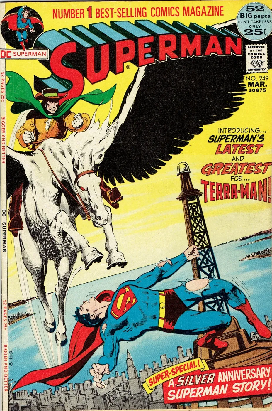 Cover of Superman #249