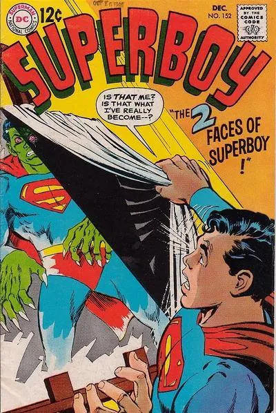 Cover of Superboy #152