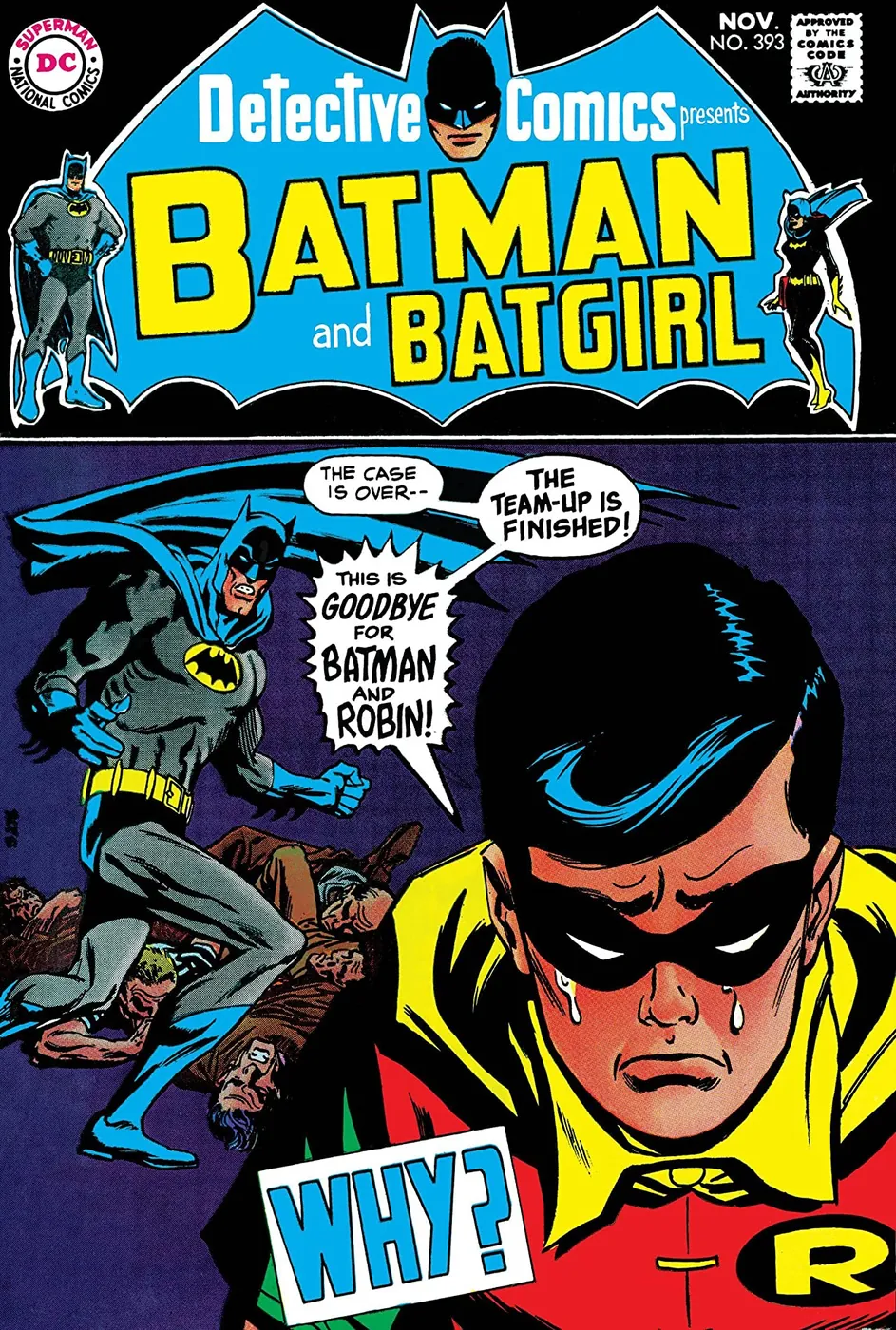 Cover of Detective Comics #393