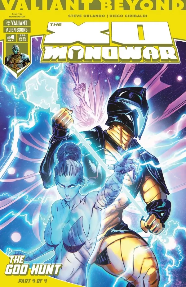Cover of Valiant Beyond: The X-O Manowar: The God Hunt #4