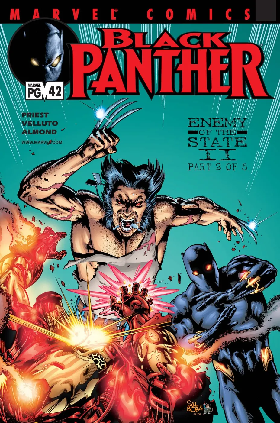 Cover of Black Panther #42