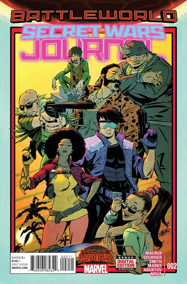 Cover of Secret Wars Journal #2