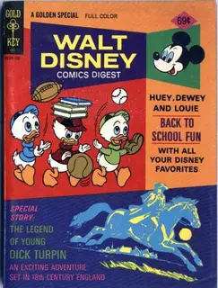 Cover of Walt Disney Comics Digest #55