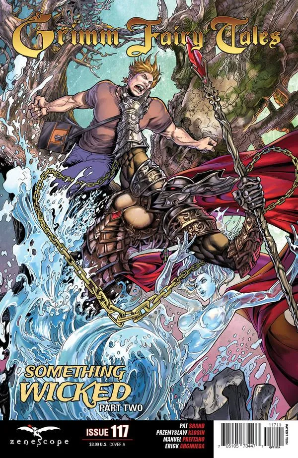 Cover of Grimm Fairy Tales #117