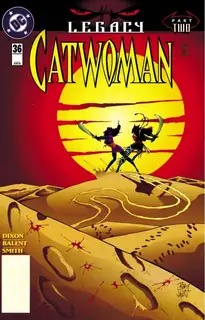 Cover of Catwoman #36