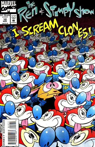 Cover of The Ren & Stimpy Show #12