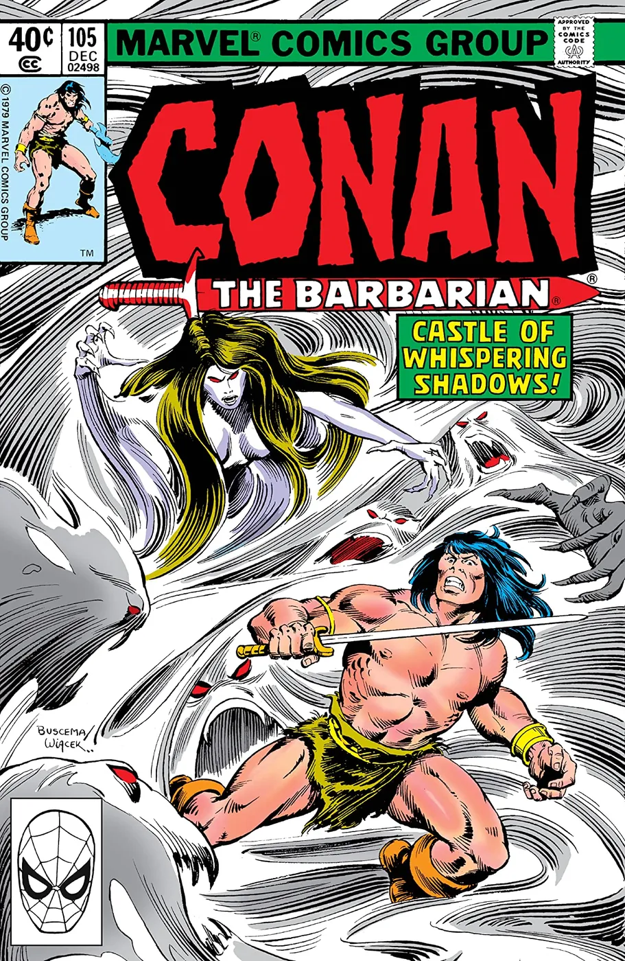 Cover of Conan the Barbarian #105