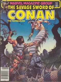 Cover of The Savage Sword of Conan #65