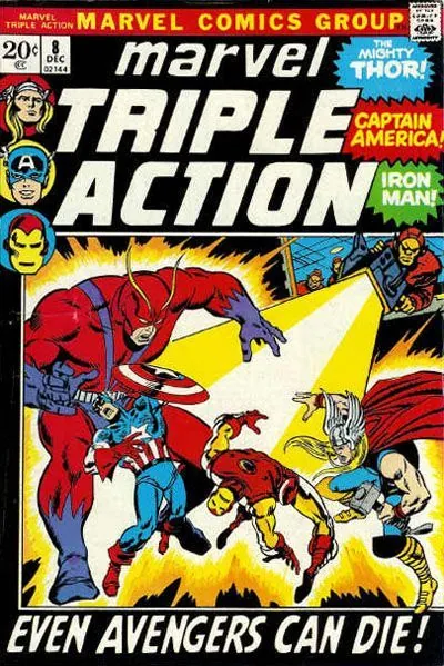 Cover of Marvel Triple Action #8
