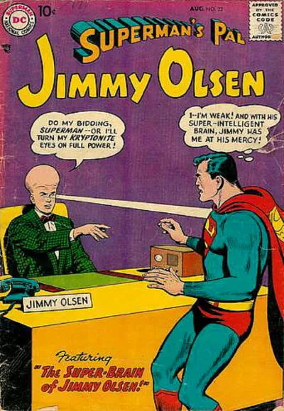 Cover of Superman's Pal, Jimmy Olsen #22
