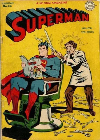 Cover of Superman #38