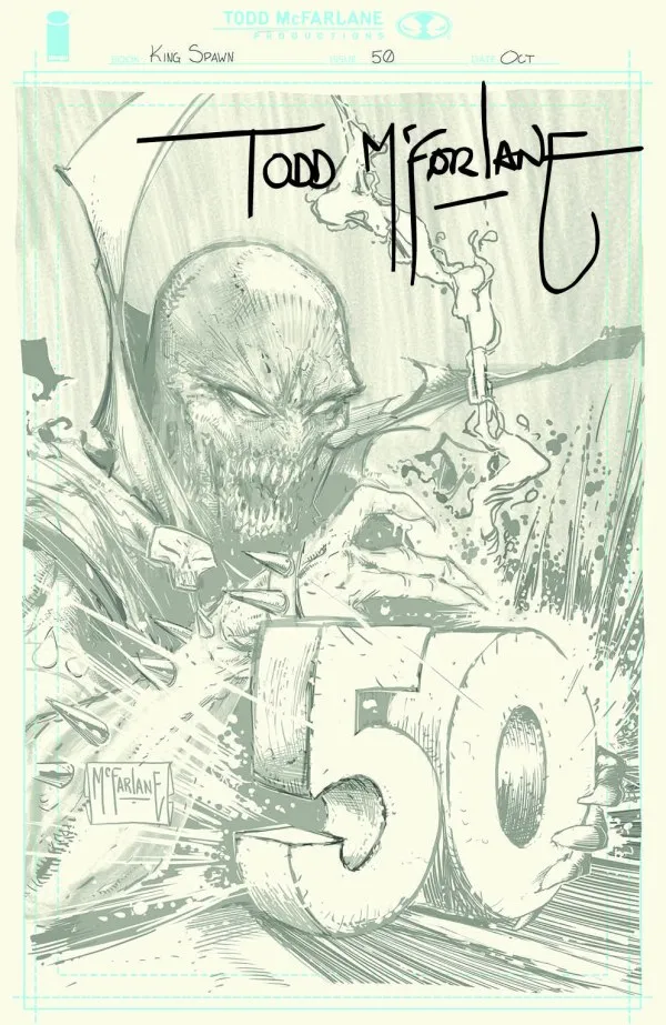 Cover of King Spawn #50