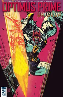 Cover of Optimus Prime #24