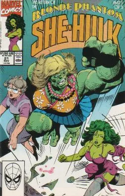 Cover of The Sensational She-Hulk #21