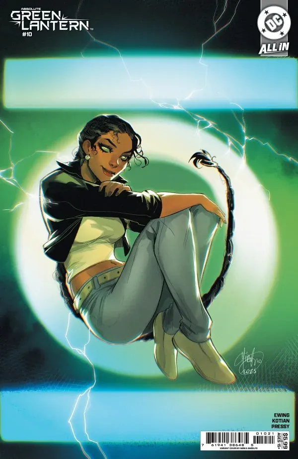 Cover of Absolute Green Lantern #10