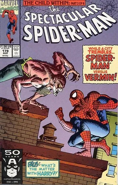 Cover of The Spectacular Spider-Man #179