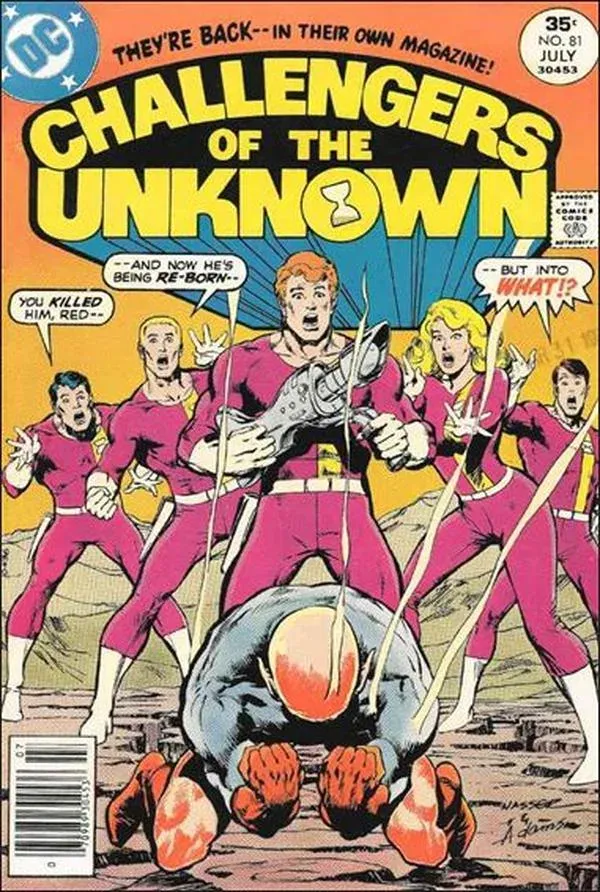 Cover of Challengers of the Unknown #81