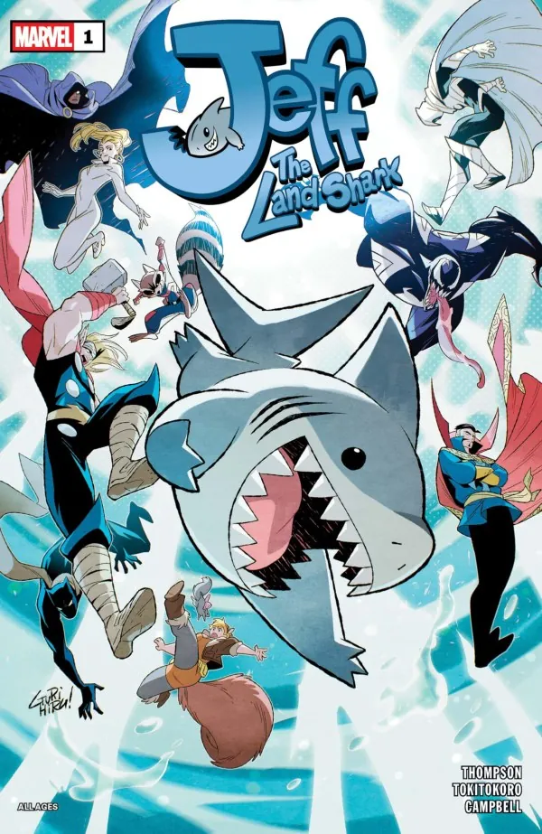 Cover of Jeff the Land Shark #1
