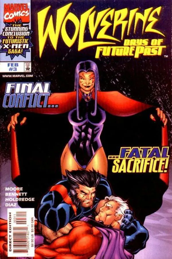 Cover of Wolverine: Days of Future Past #3