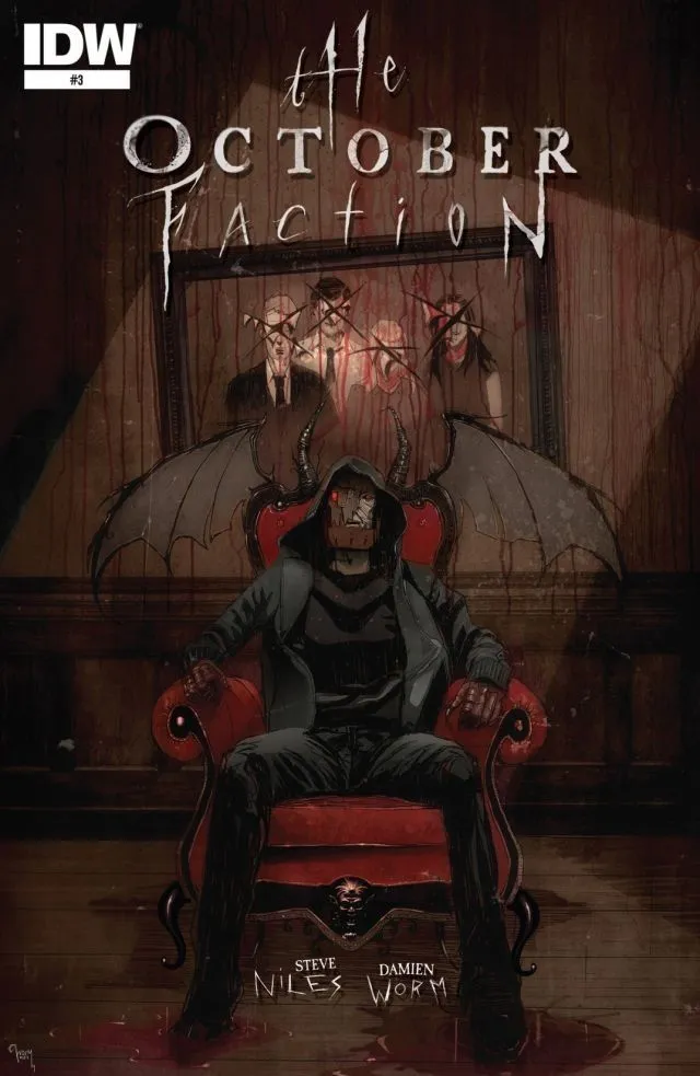Cover of The October Faction #3