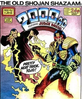 Cover of 2000 AD #452