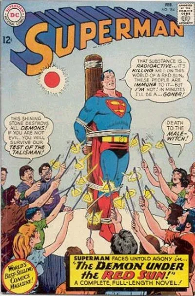 Cover of Superman #184