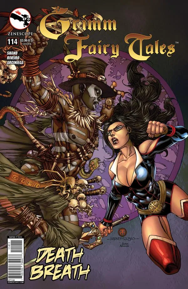 Cover of Grimm Fairy Tales #114