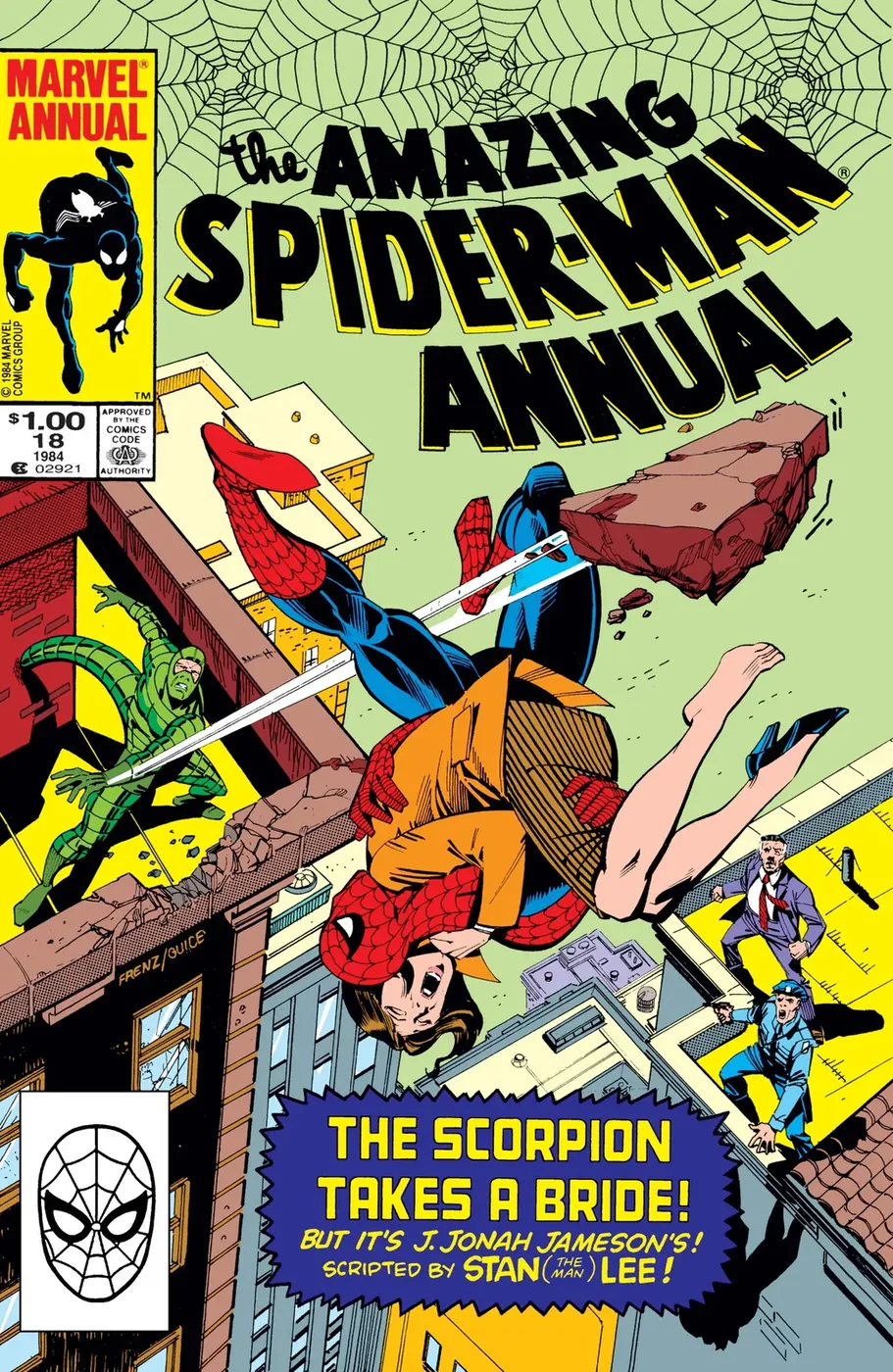 Cover of The Amazing Spider-Man Annual #18