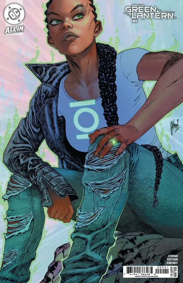 Cover of Absolute Green Lantern #9