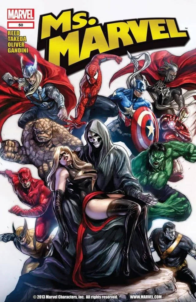 Cover of Ms. Marvel #50