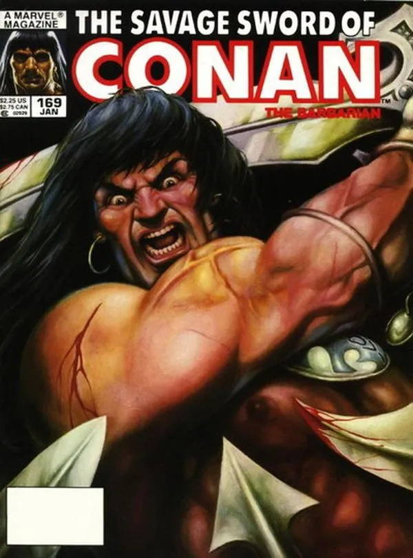 Cover of The Savage Sword of Conan #169