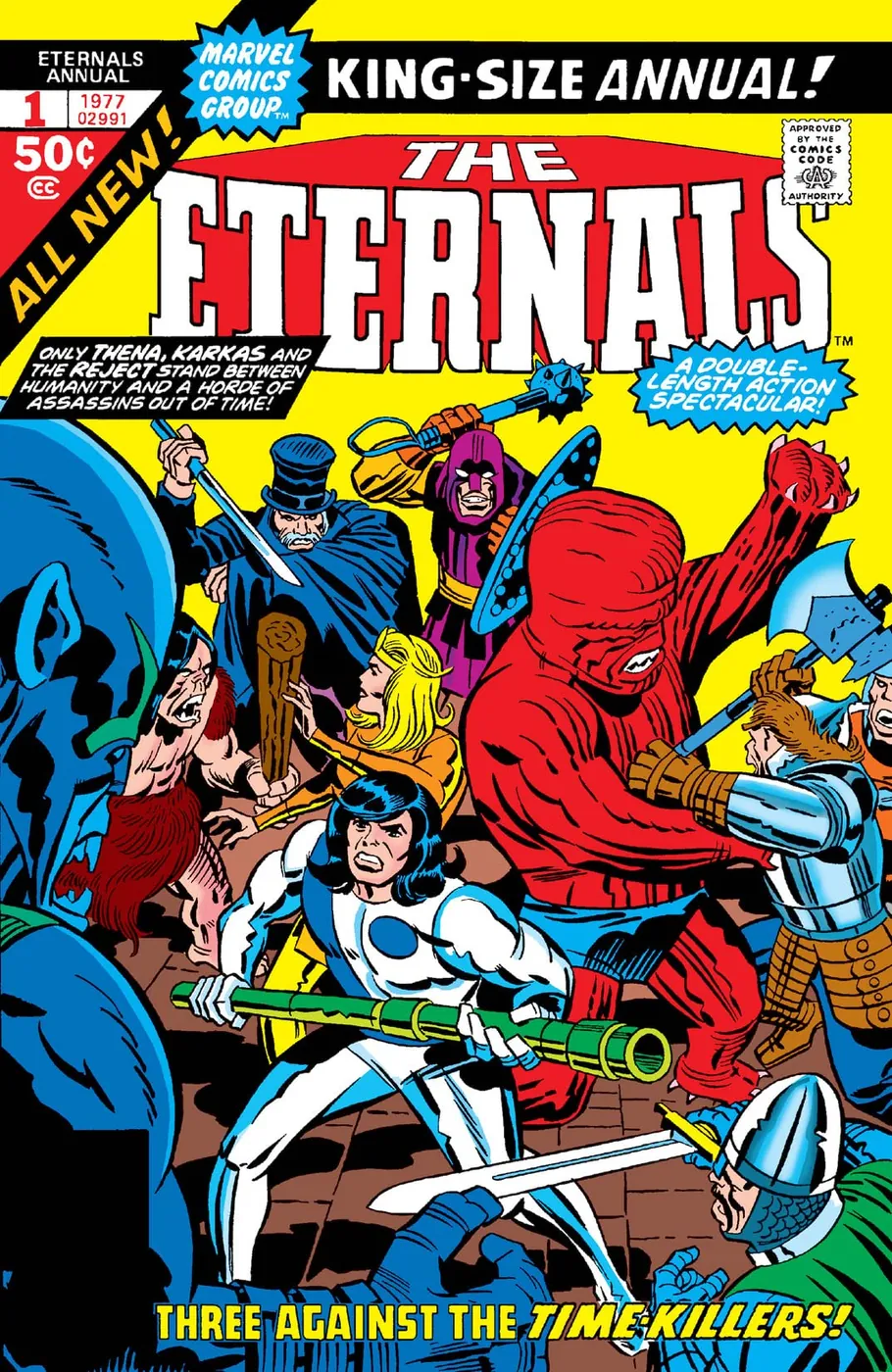 Cover of The Eternals Annual #1
