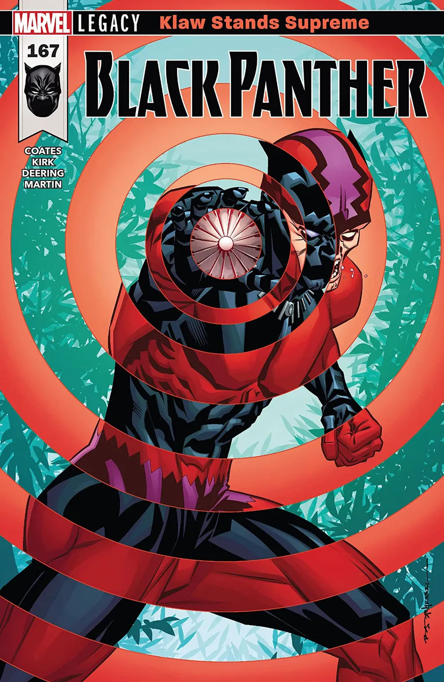 Cover of Black Panther #167