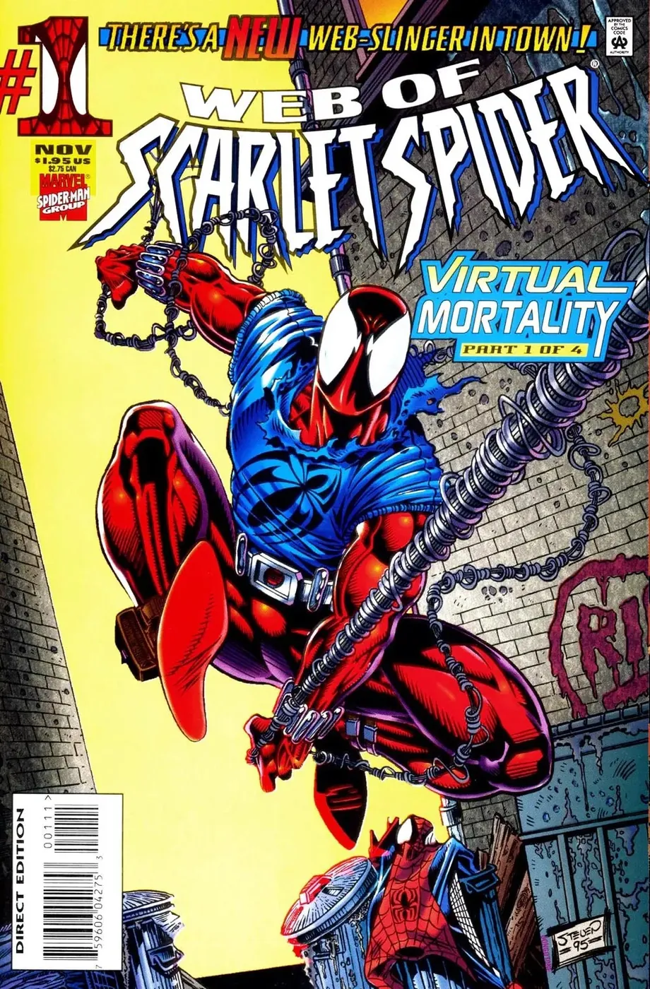 Cover of Web of Scarlet Spider #1